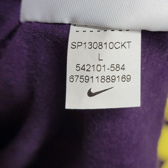 Under Armour HeatGear Womens Large Shirt Nike Slim Fit Oh Yes I Did‎ Purple - Picture 5 of 15
